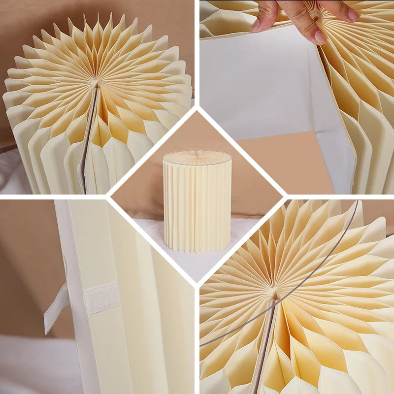 Paper Folding Cylinder Display Rack – Elegant Dessert, Cupcake & Party Favor Display Stand for Weddings, Birthdays & Special Events