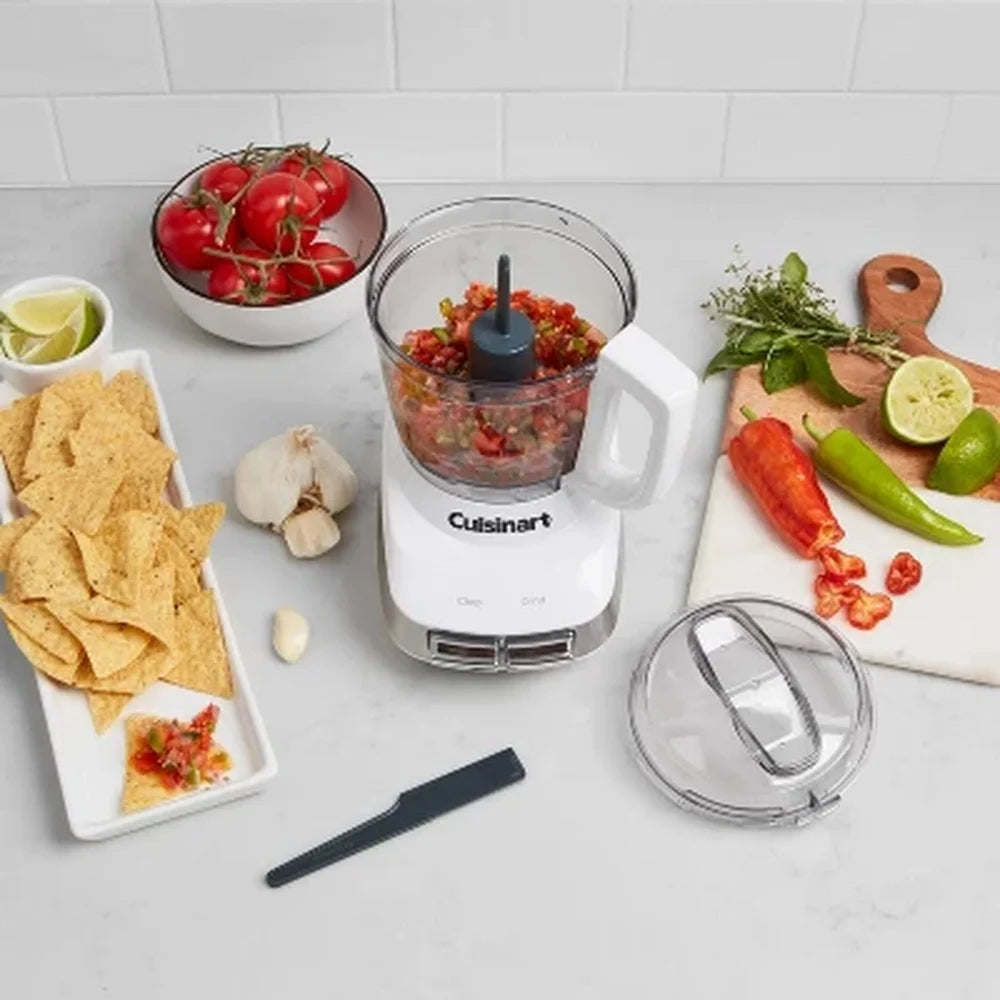 4 Cup Mini Food Processor Chopper 2 Speed Stainless Blades