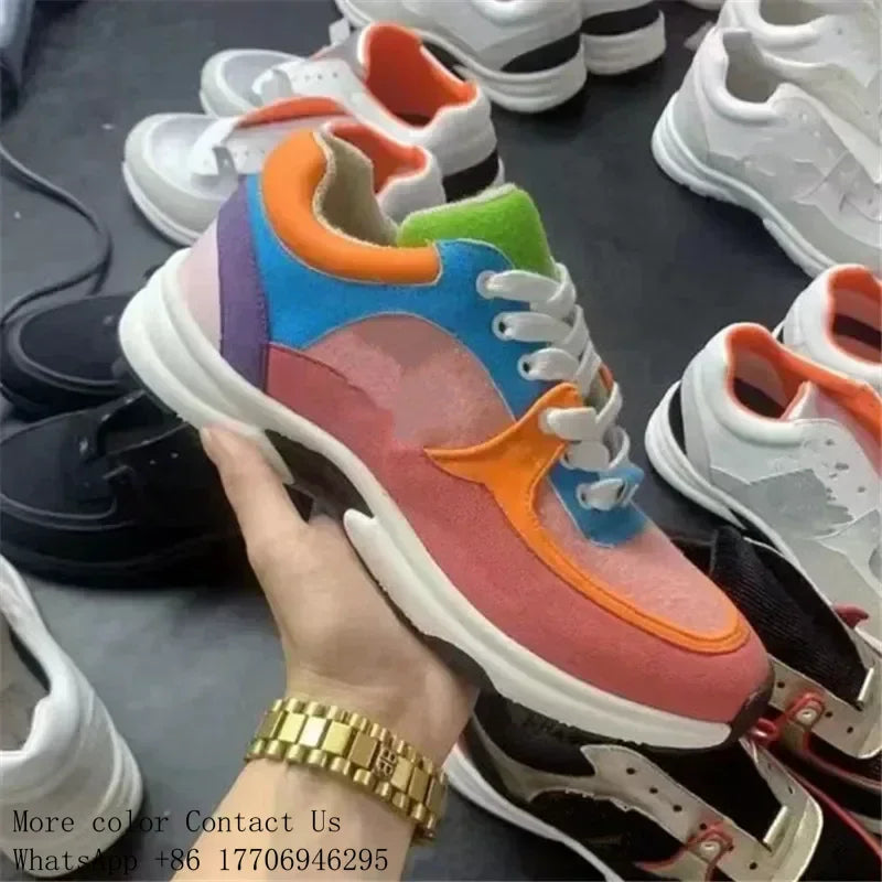 NEW 24S Camellia Men Women Comfortable Dress Shoes White Black Genuine Casual Leather Breathable Ladies Low Outdoor Sports