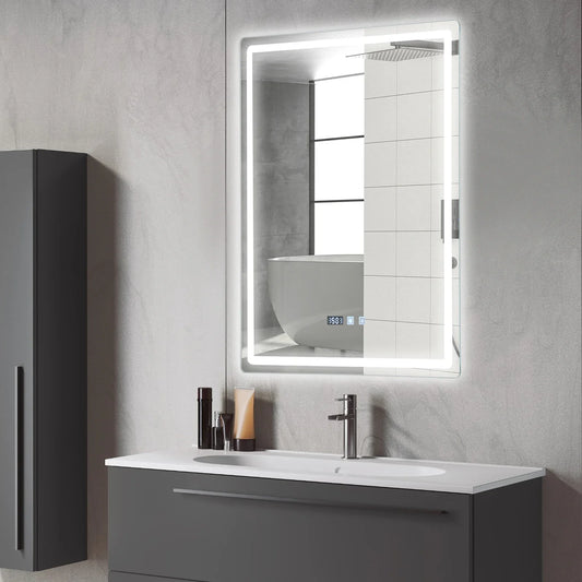 Led Bathroom Mirror Anti Fog Wall Mounted Dimmable Vanity