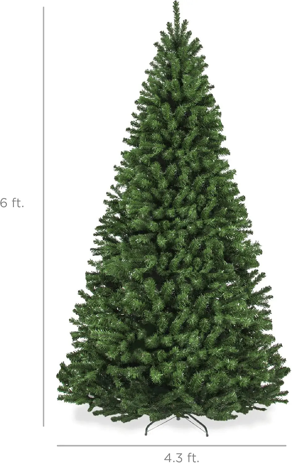Premium Artificial Christmas Tree .Realistic Spruce Holiday Tree with Ornaments & Festive Décor Set (7FT/8FT/9FT)