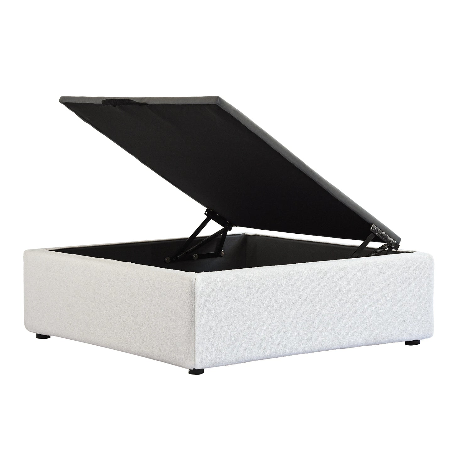 Modular Convertible Cloud Couch 6-Seats U-Shaped Couches Comfy Down Filled Sectional Sofa With Ottomans Removable Cushion Covers