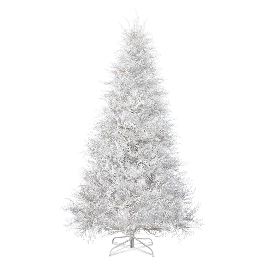 7FT Pre-Lit Artificial Christmas Tree with 400 LED Lights .3 Color Modes & Dimmable Holiday Lighting