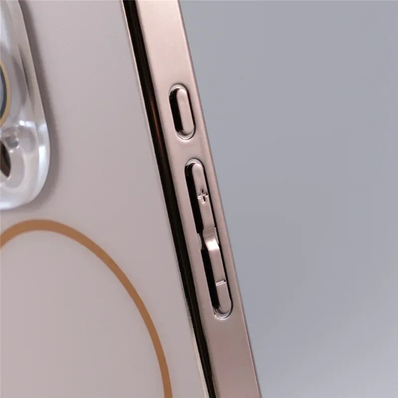 Sleek Magnetic Protective Phone Case with Camera Guard