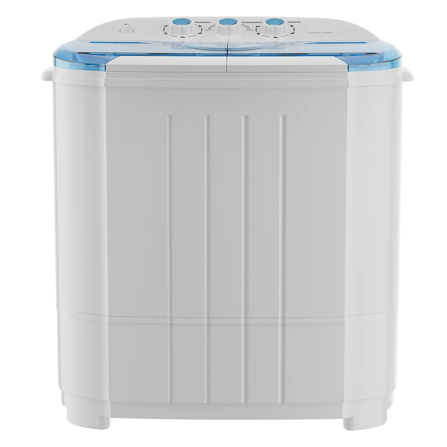 14.5 lb Portable Twin Tub Washing Machine with Spin Dryer for Apartments, RVs, Dorms & Small Spaces