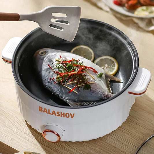 3L Portable Electric Rice Cooker 110V US Multifunctional Double Layer Pan Non-stick Cookware for Kitchen and Home Appliance
