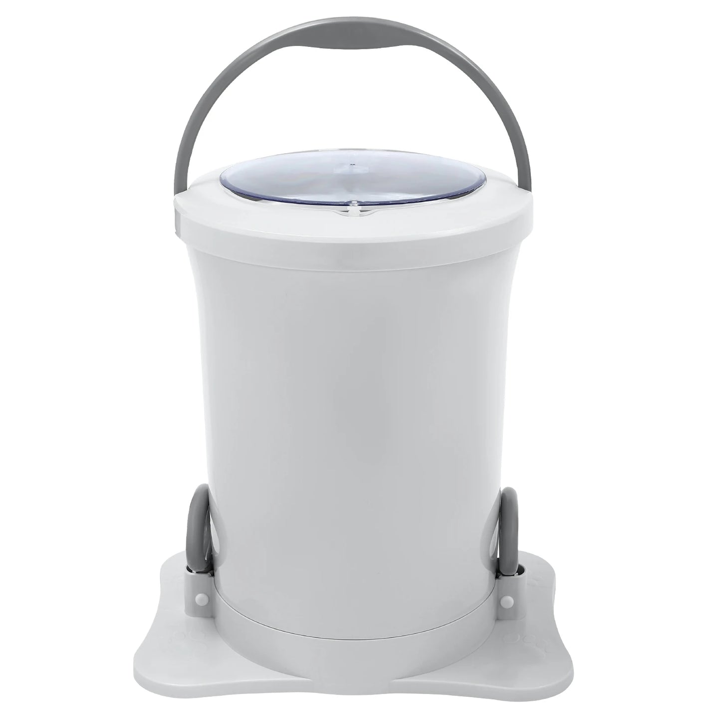 Manual Portable Spin Dryer & Laundry Dehydrator – No Electricity Compact Clothes Spinner for Apartments, RVs, Camping & Travel