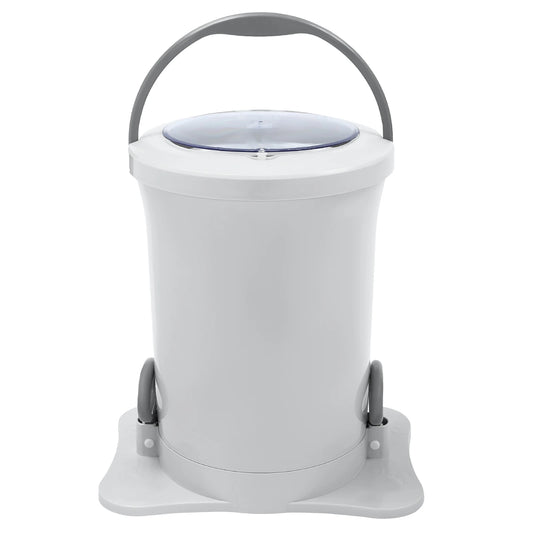 Manual Portable Spin Dryer & Laundry Dehydrator – No Electricity Compact Clothes Spinner for Apartments, RVs, Camping & Travel