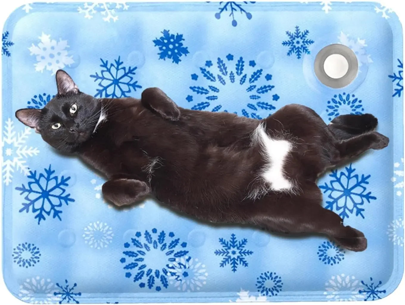 Self Activated Ice Gel Cooling Mat for Dogs & Cats.Reusable Washable Summer Pet Cooling Pad