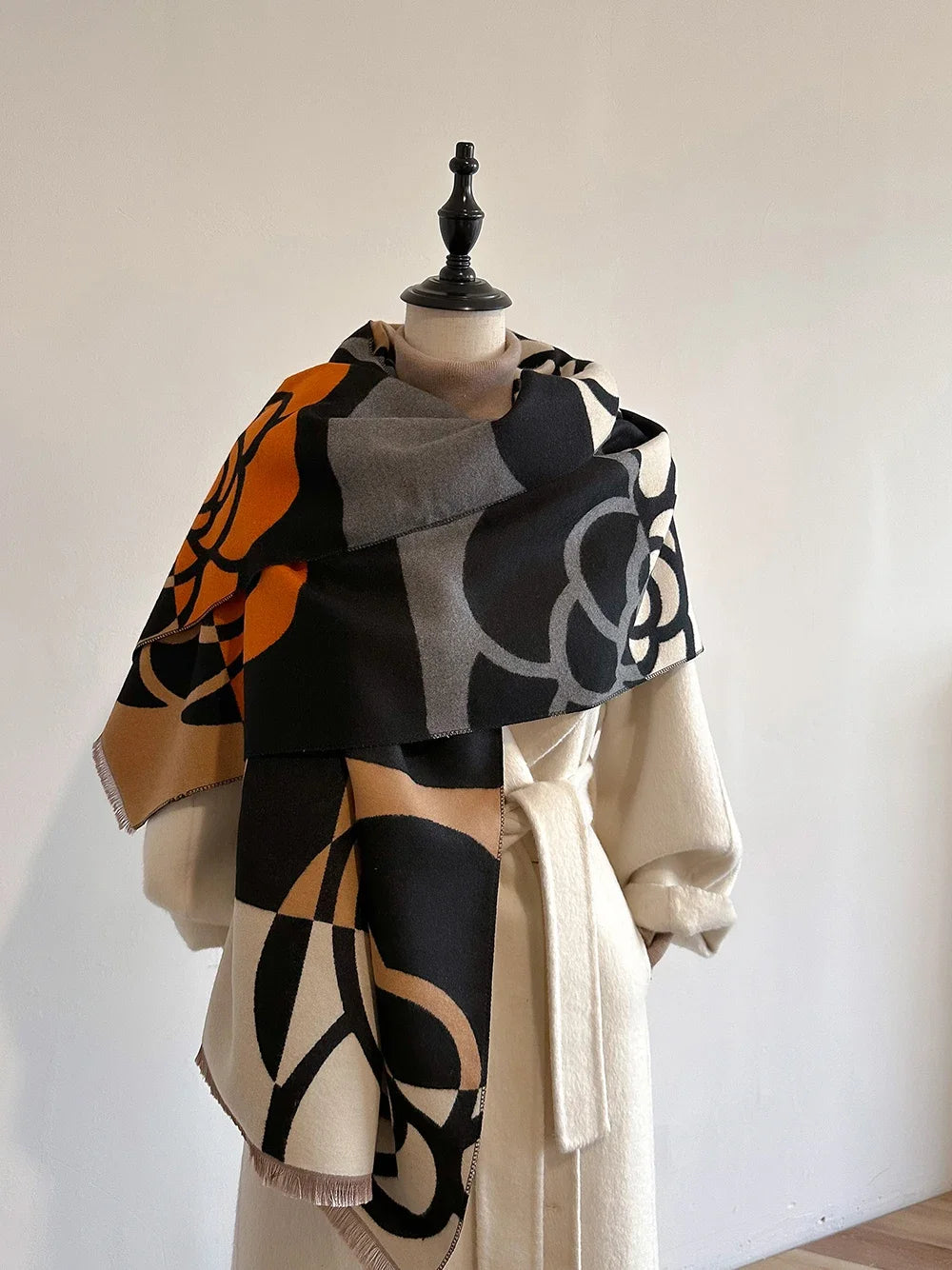 Luxury Winter Cashmere Scarf