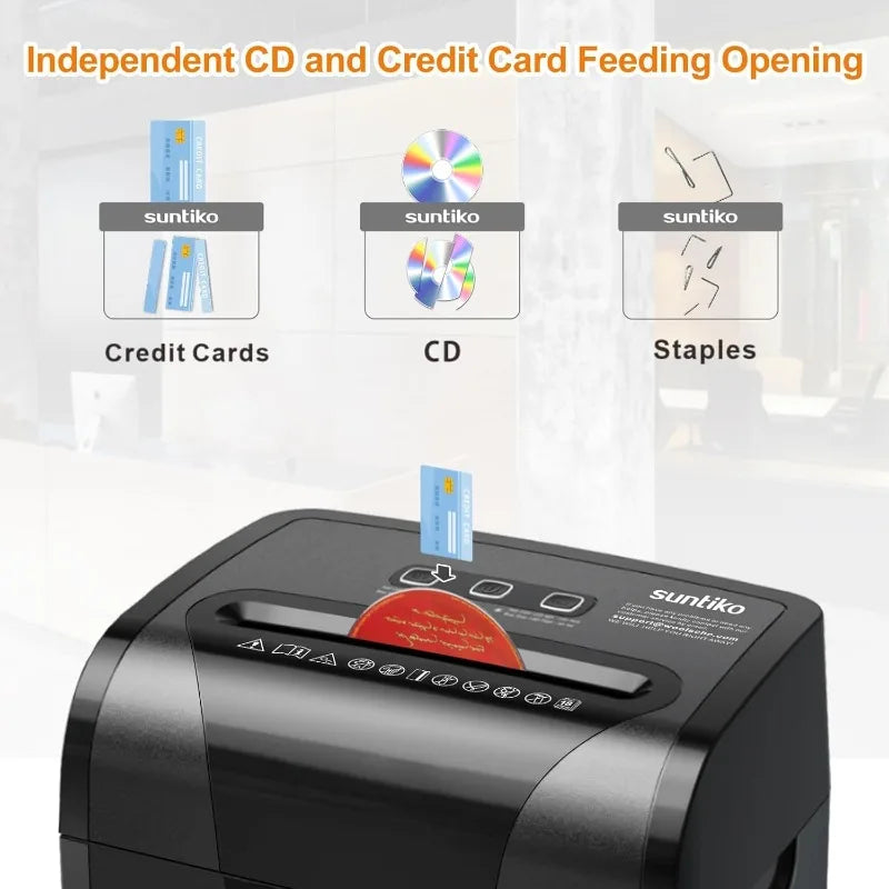 18-Sheet Cross-Cut Paper Shredder with P-4 Security Level