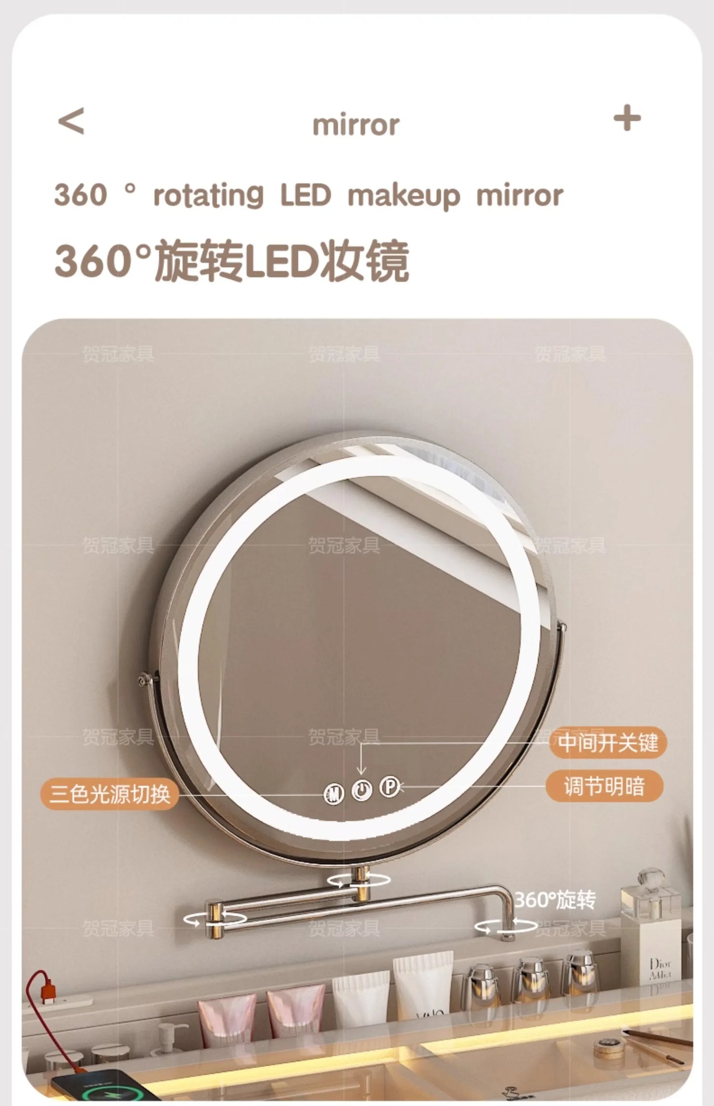 Furniture Luxury Modern Makeup Home Bedroom Items Salon Bedside Table Dresser Vanity Desk Room Woman Tocadores Dressing Girls