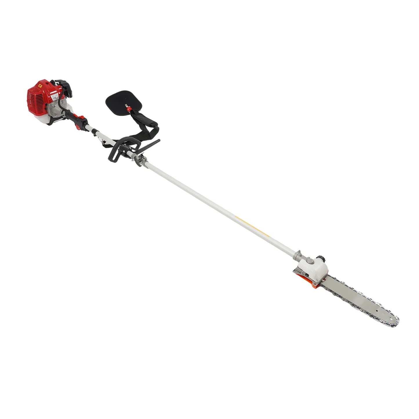 Pole Saw, 16-FT Height Reachable Powerful Gas Pole Chainsaw 43CC 2-Cycle Cordless Extension  for Tree Prun& Maintenance