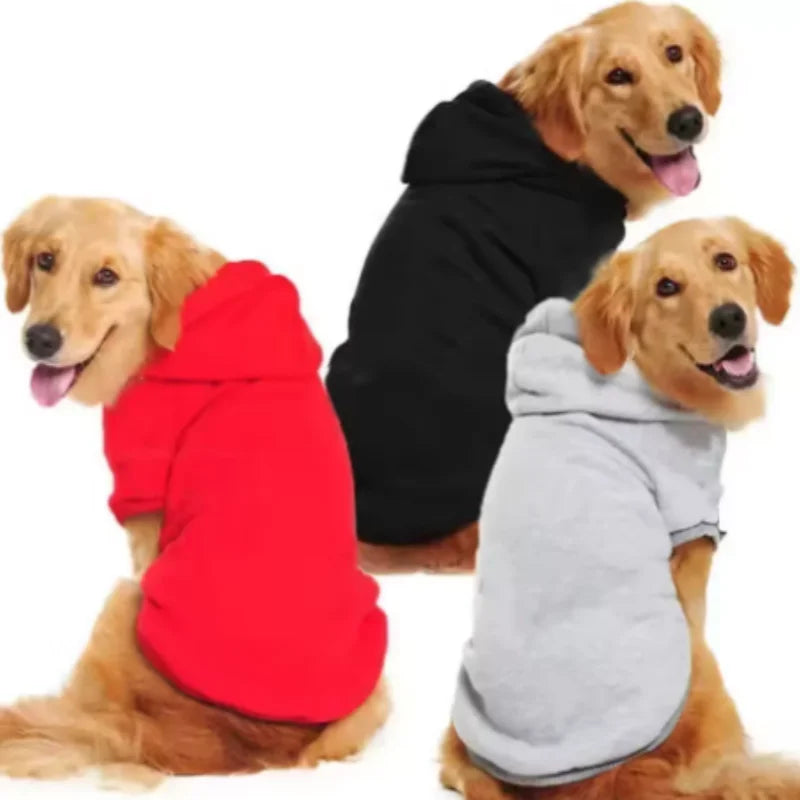 Warm Fleece Dog Hoodie Jacket