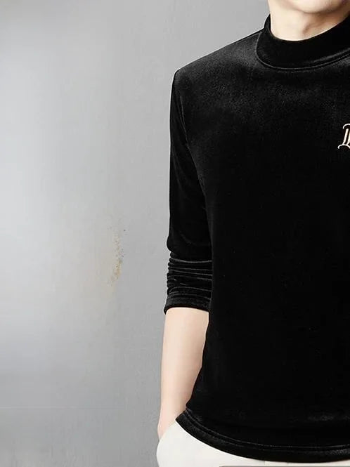 Pierre Cardin Men’s Luxury Fleece Sweatshirt | Premium Crew Neck Pullover | Soft Warm Casual Winter Sweater