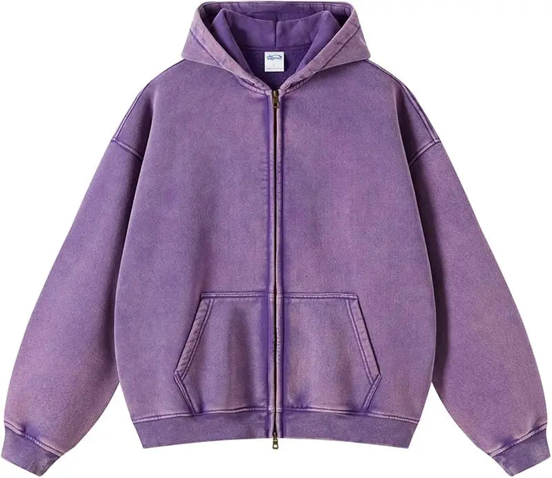 Oversized Zip Up Hoodie Jacket