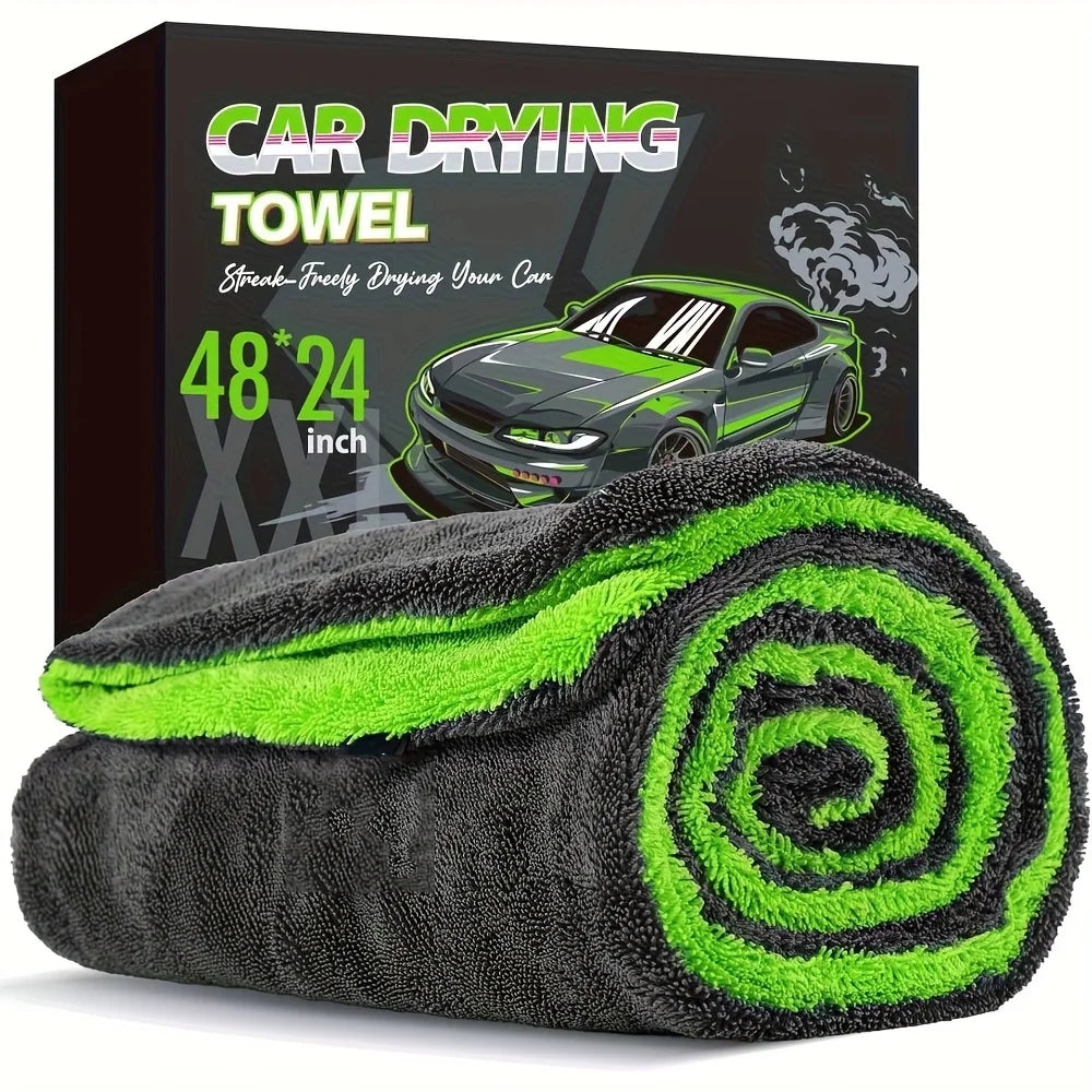 1400GSM Ultra Absorbent Microfiber Car Drying Towel for SUVs and Trucks
