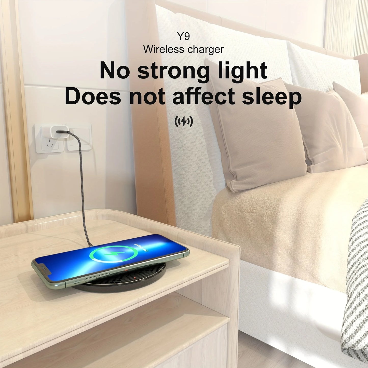 Ultra Thin Wireless Fast Charging Pad for Smartphones  Universal Qi Charging Dock