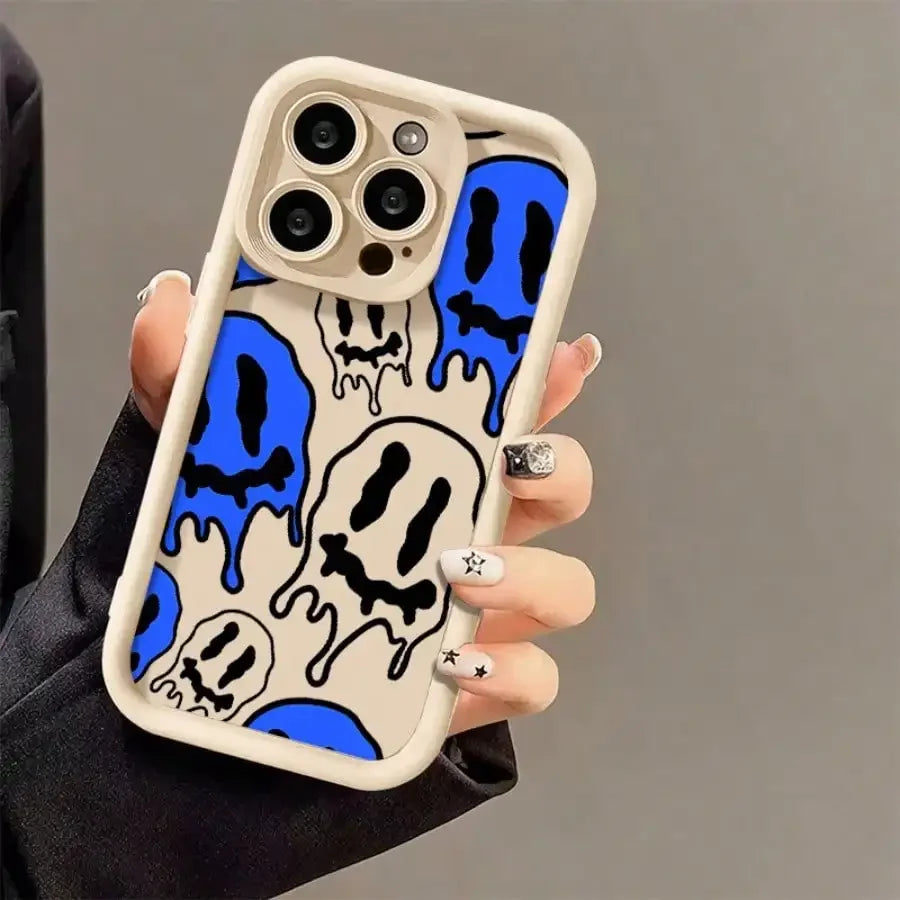 Stylish Soft Protective Phone Case for iPhone 11 12 13 14 15 16 17 Pro Max