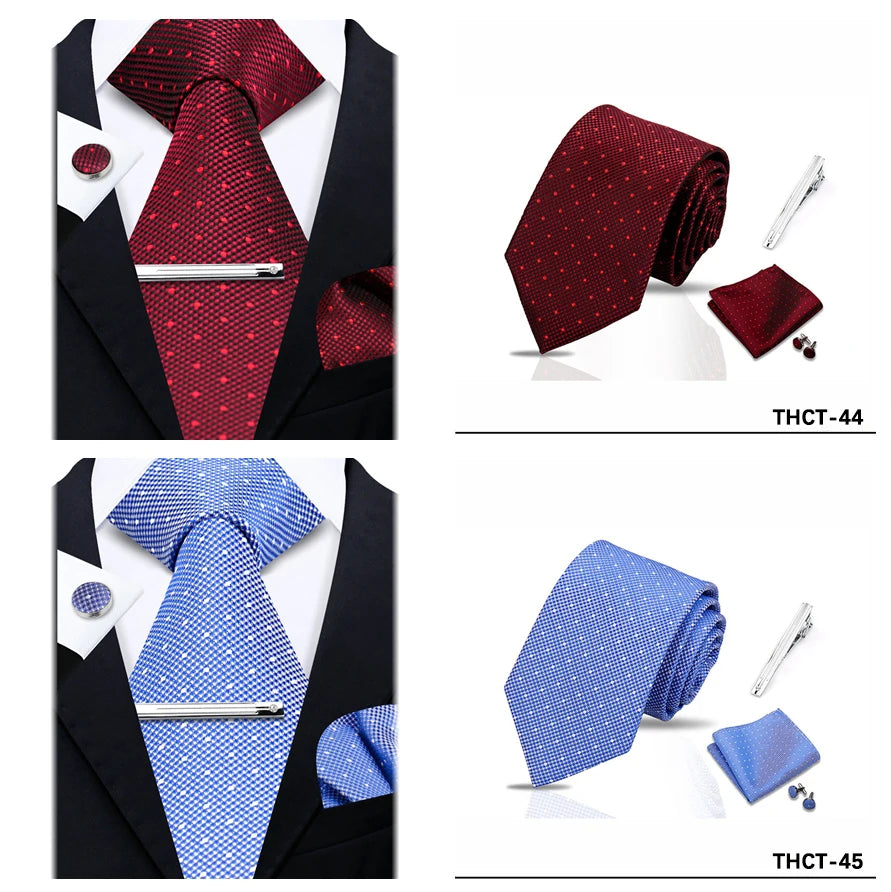 Men’s Luxury Paisley Silk Necktie.Elegant BusinessWedding & Formal Dress Tie for Men