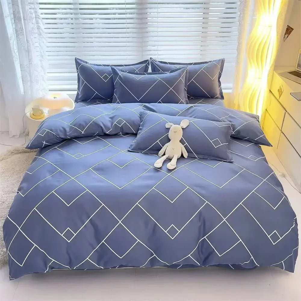 Cozy Winter Warm Duvet Cover Bedding Set