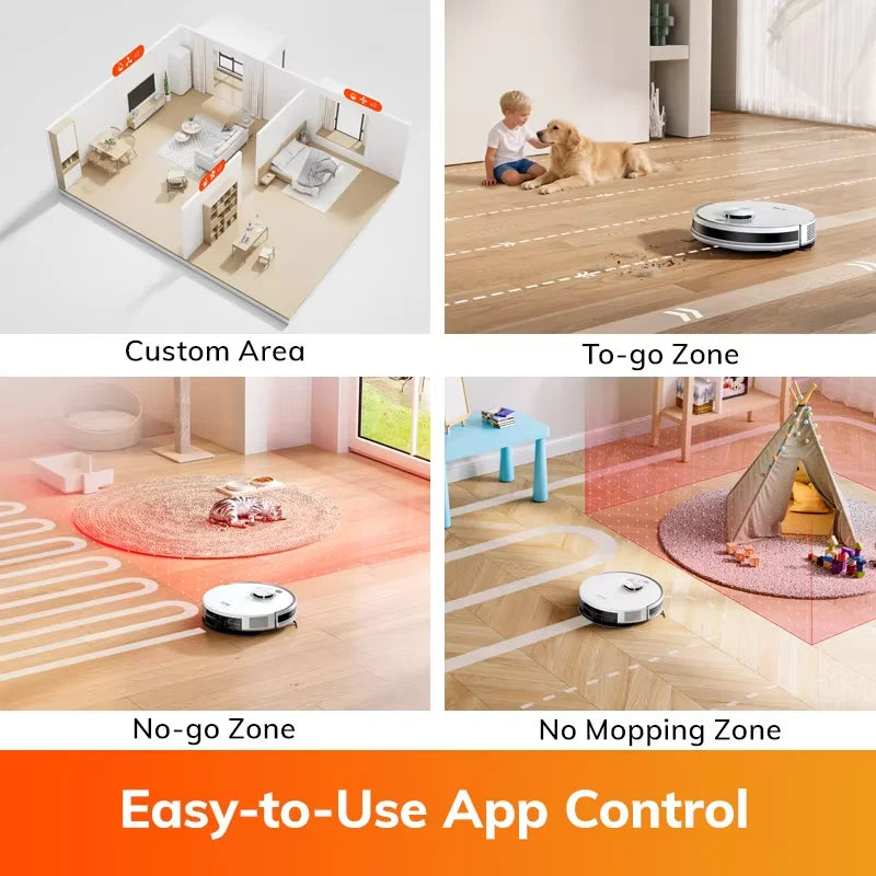 ILIFE V30 Robot Vacuum Cleaner | Smart Laser Navigation
