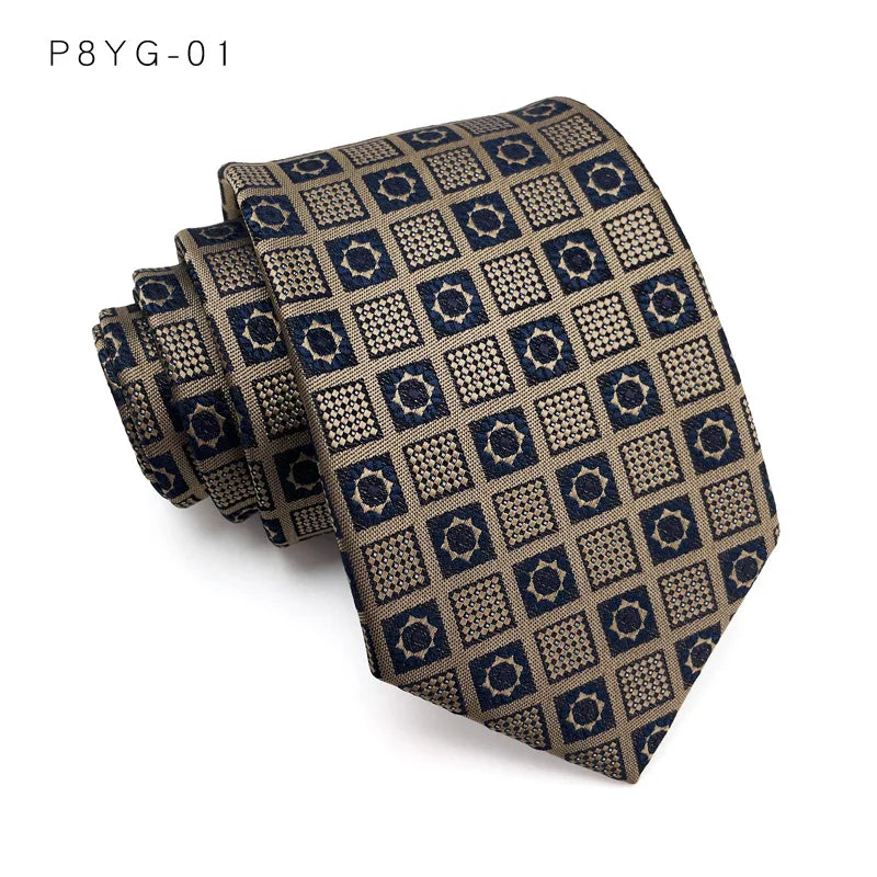 Luxury Men’s Silk Business Tie Collection