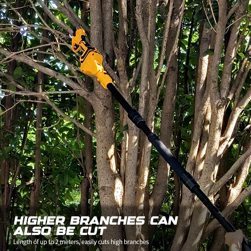 Brushless Cordless Pruning Set. Chainsaw, Electric Shears & Telescoping Pole