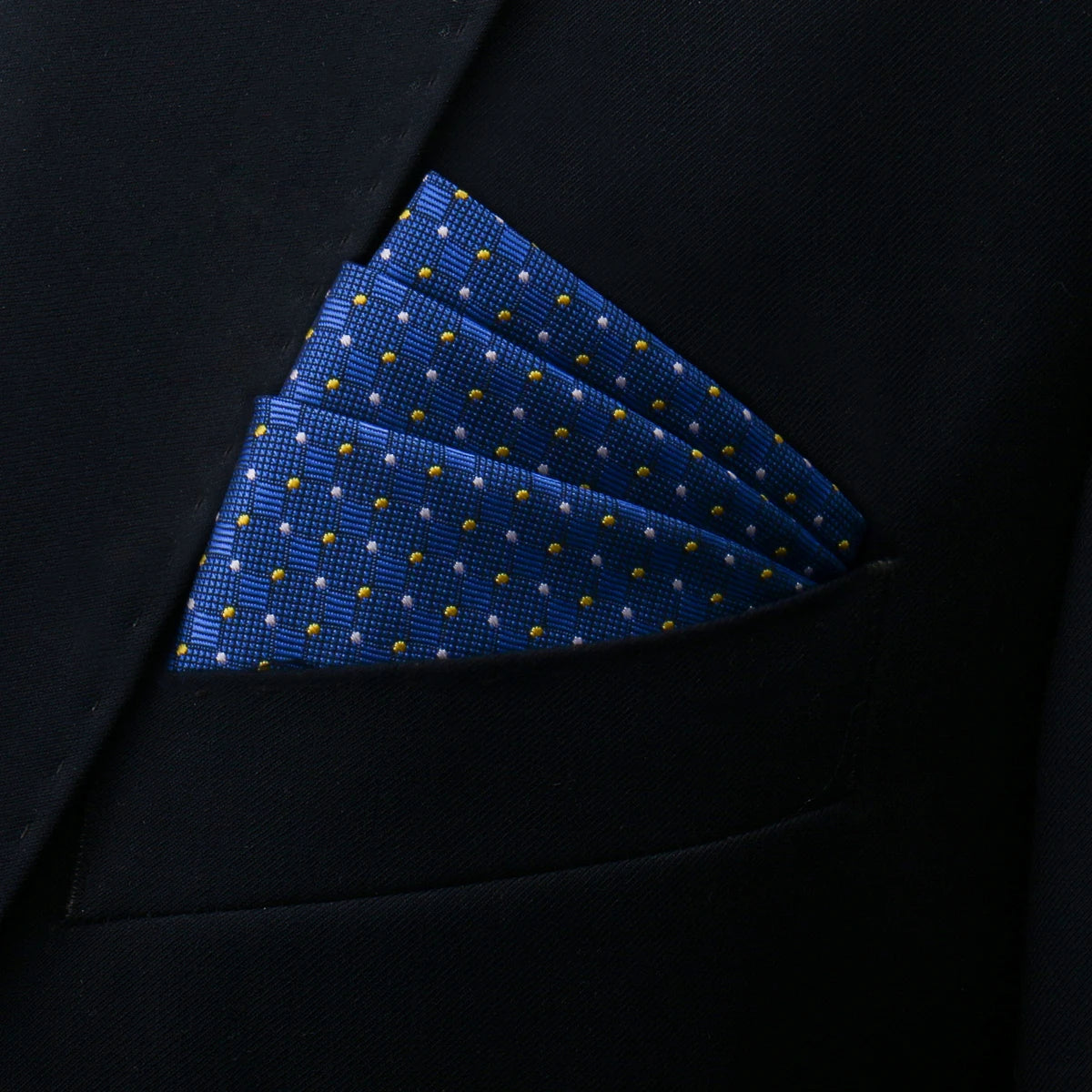 Luxury Men’s Pocket Square Handkerchief. Formal Suit Accessory