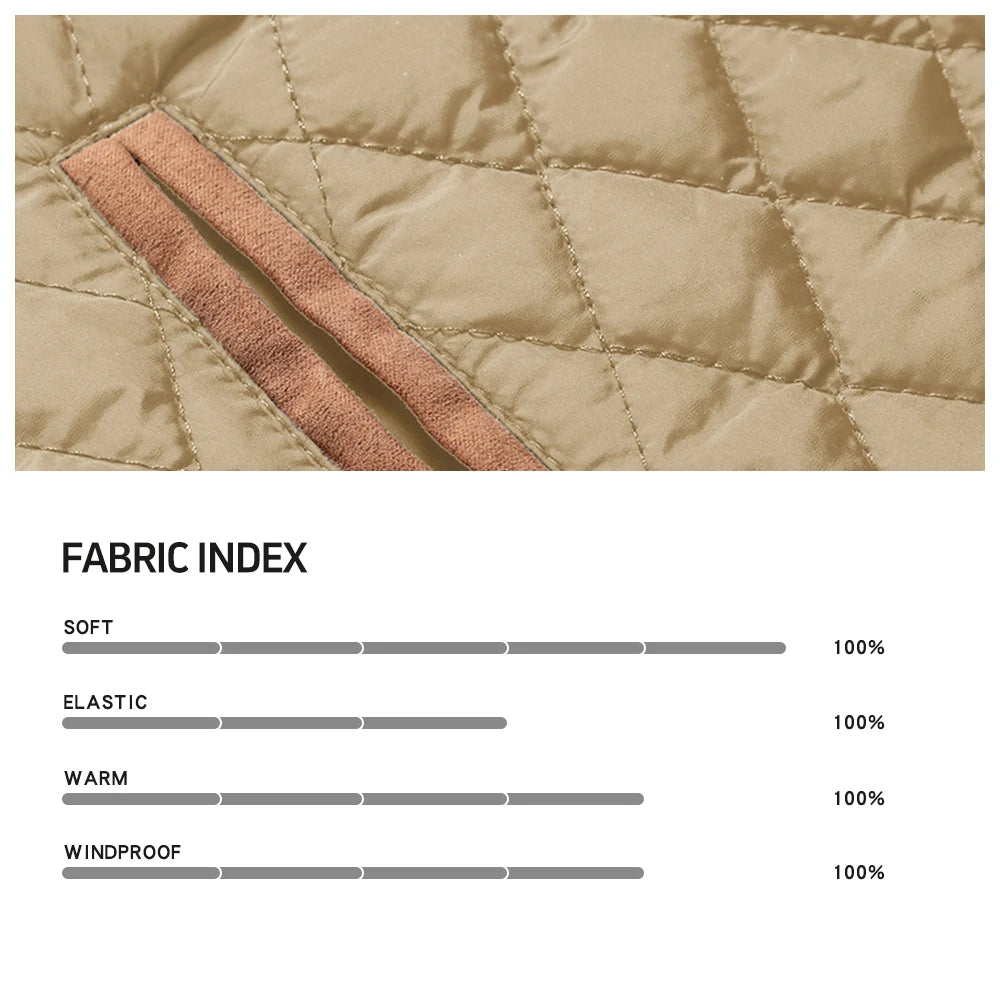 Men’s Quilted Bomber Jacket