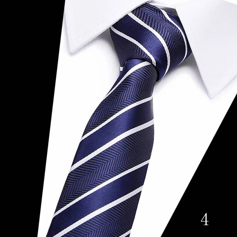 Men’s Colorful Classic Necktie . Fashion Business Wedding Tie Collection