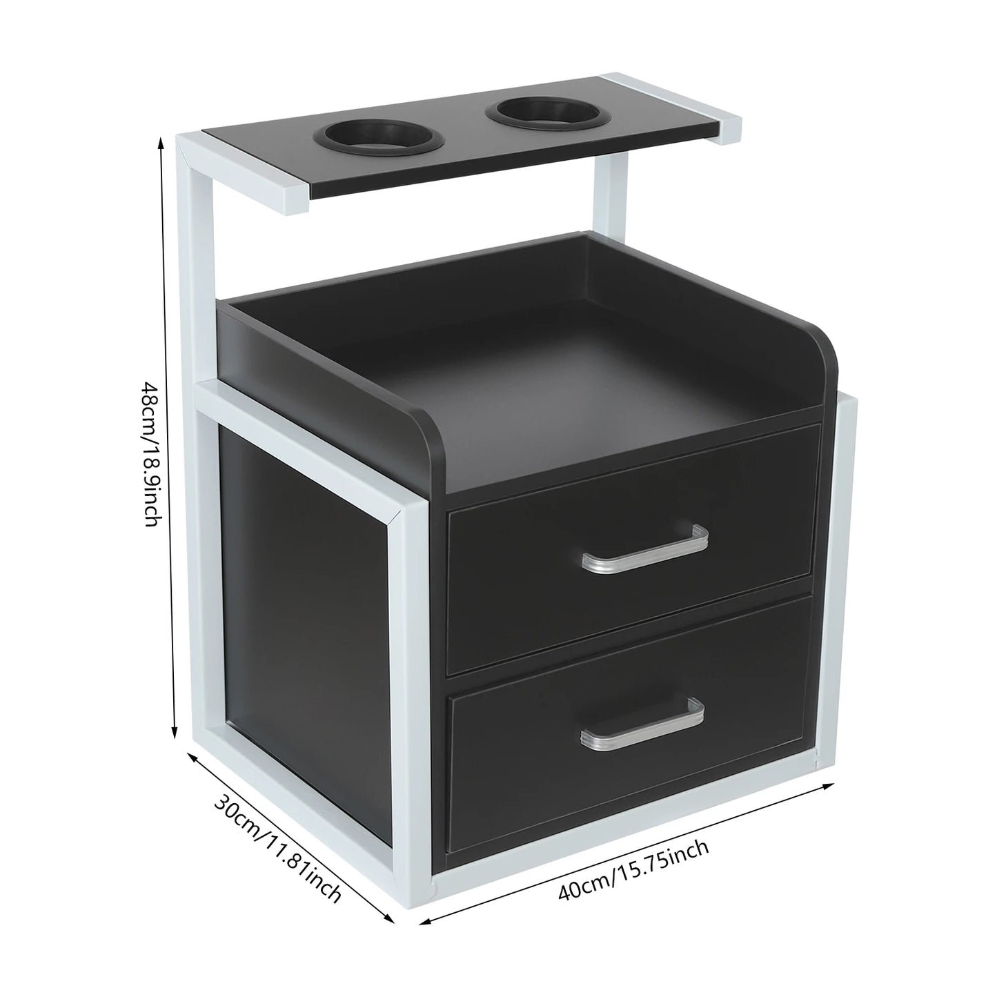 Multifunctional Salon Trolleys Wall-mounted Barber Shop Cabinet Hair Salon Special Perm Dyeing Tool Storage Rack Furniture