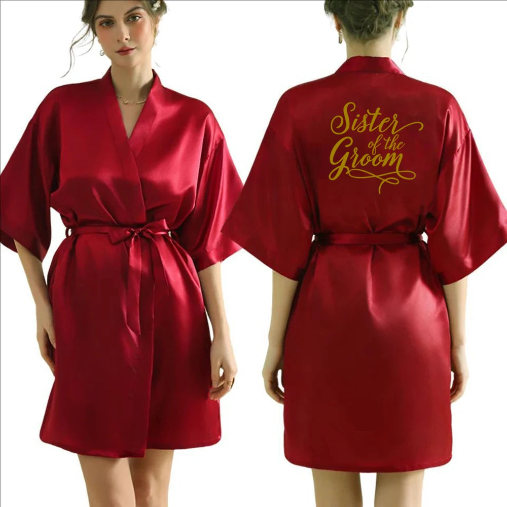 Elegant Satin Bridal Robe for Weddings & Everyday Luxury