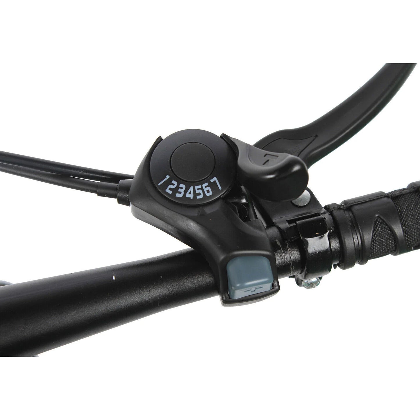 20-Inch 7-Speed Mountain Bike . Adult & Teen Bicycle with Dual Disc Brakes and Adjustable Seat