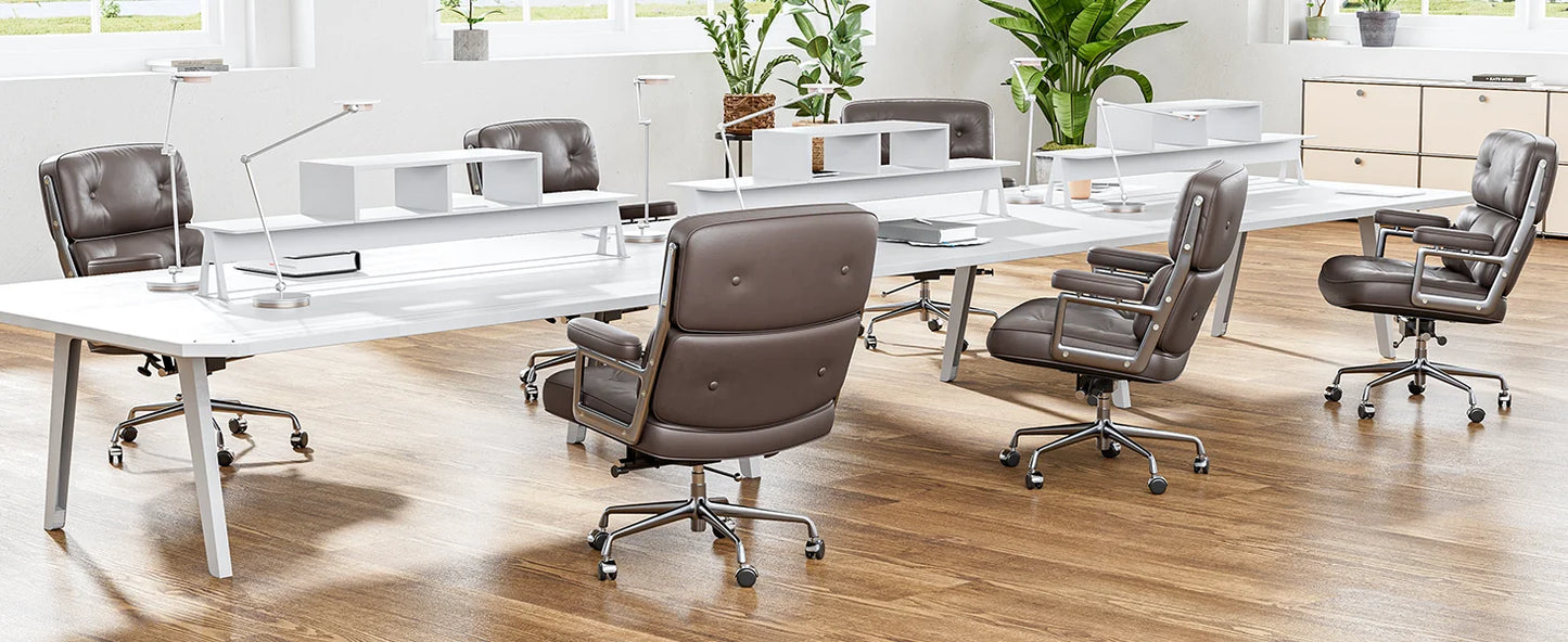 Black Genuine Leather Office Chair Gaming Chair Computer Swivel Gamer Live Ergonomic Chair Home Bedroom Sofa Armchairs Furniture
