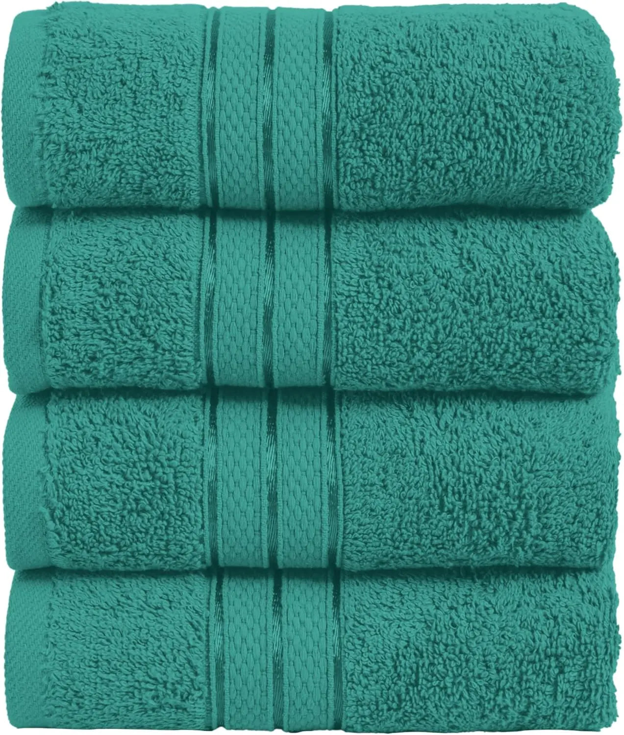 Turkish Cotton 6 Piece Towel Set Fast Drying and Absorbent