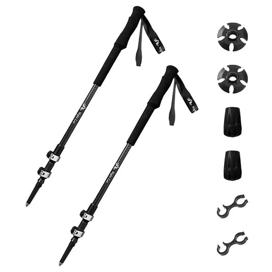Adjustable Aluminum Trekking Poles – Lightweight Hiking Sticks for Backpacking, Camping & Trail Walking