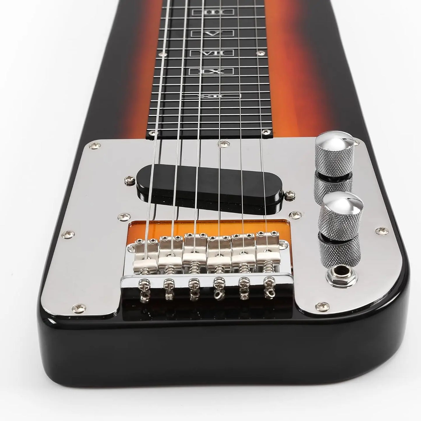 Electric Lap Steel Slide Guitar with Carrying Bag