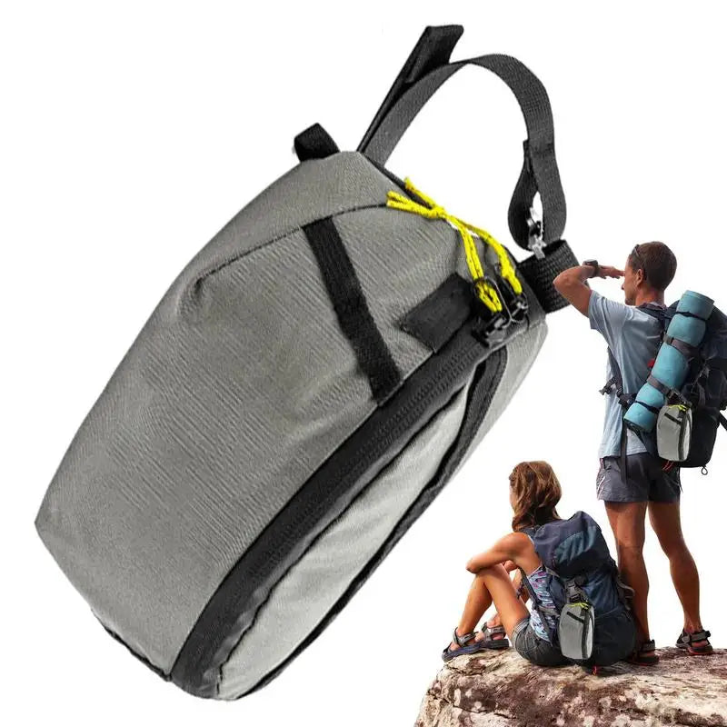 Adjustable Fishing Waist Bag with Rod Holder and Shoulder Strap