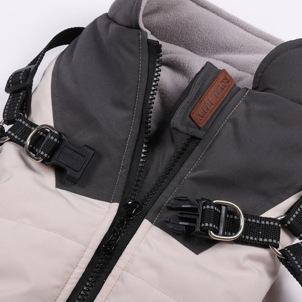 Adjustable Dog Harness Jacket with Leash for Small Dogs