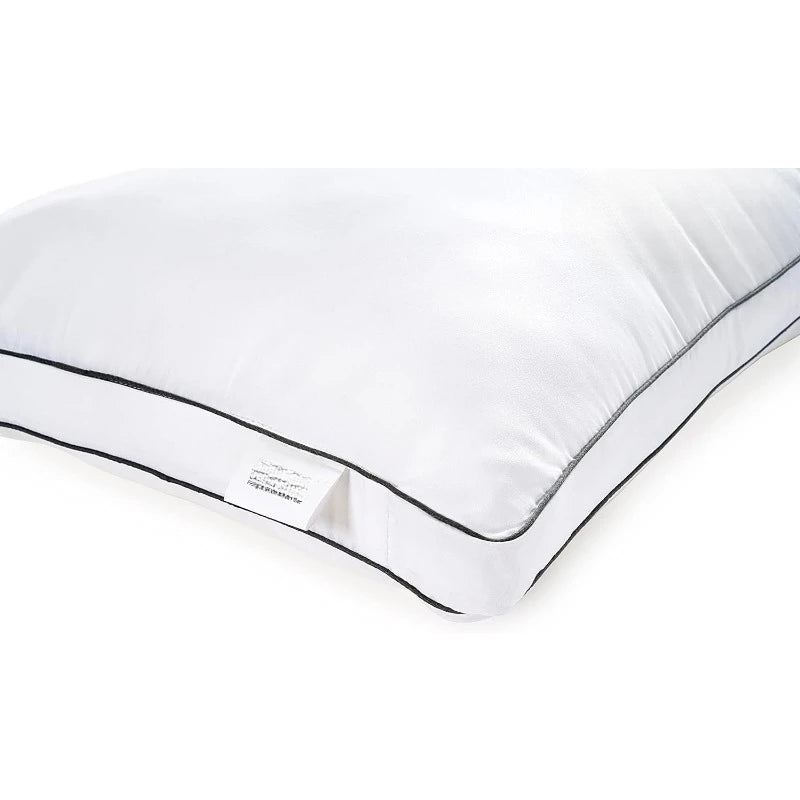 2 Pack King Size Bed Pillows For Back Stomach Side Sleepers