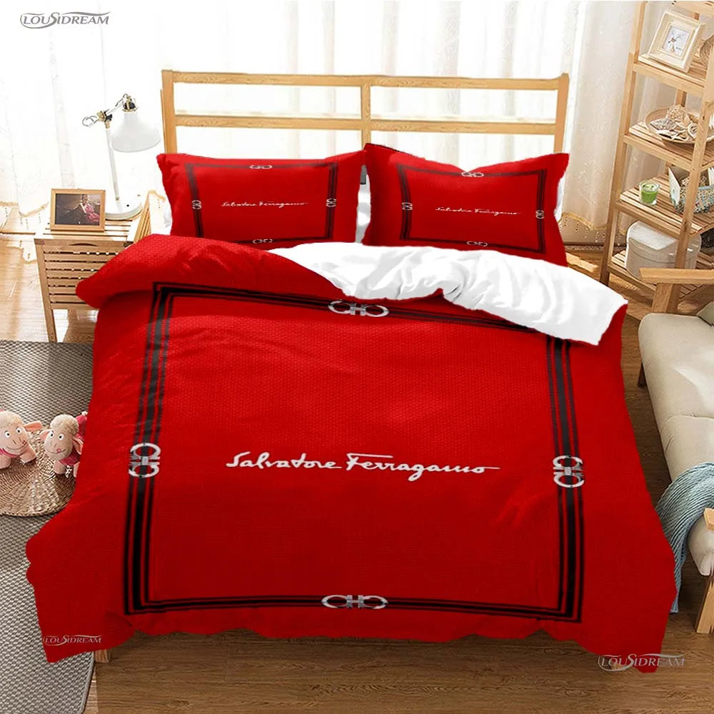Modern Luxury All-Season Duvet Cover Bedding Set
