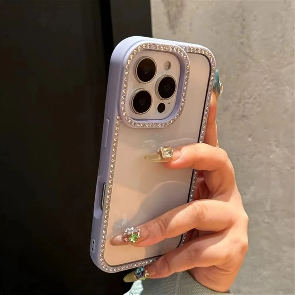 Clear Protective Phone Case with Raised Camera Guard