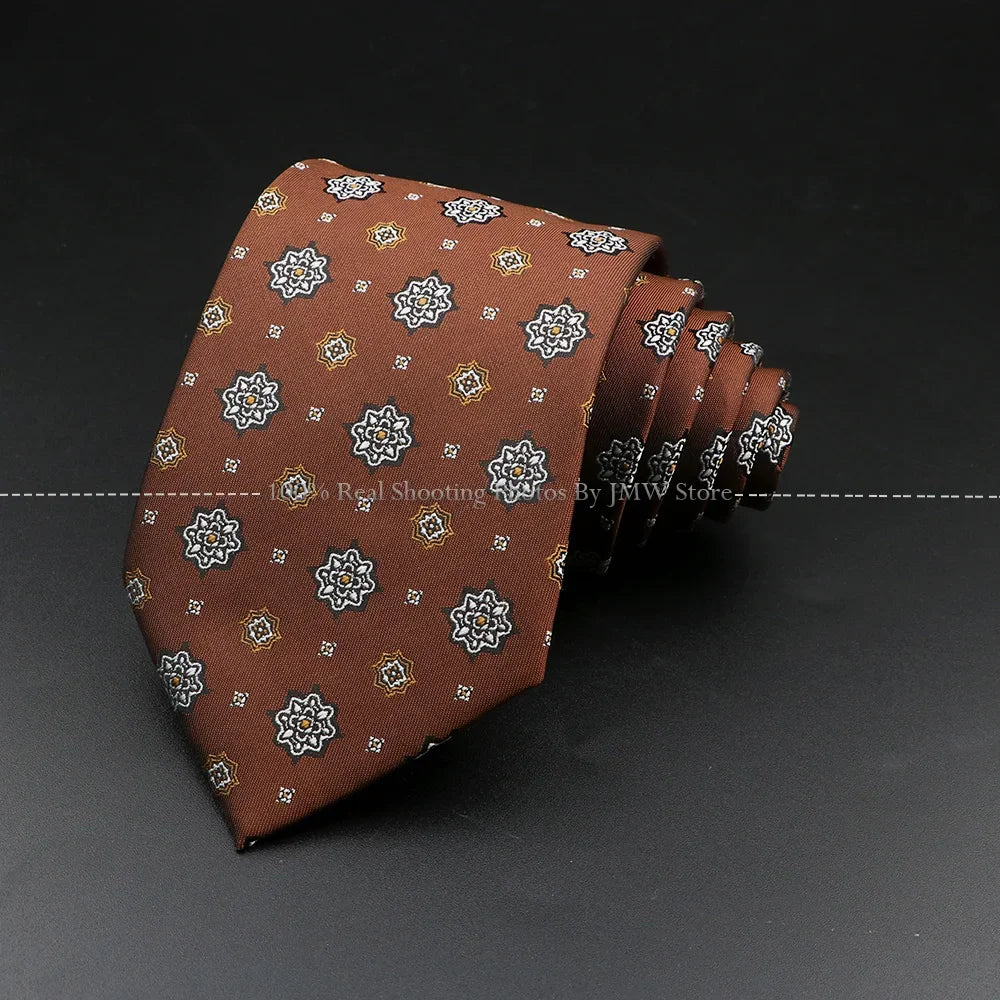 Luxury Paisley Men’s Business Necktie . Wedding & Formal Tie