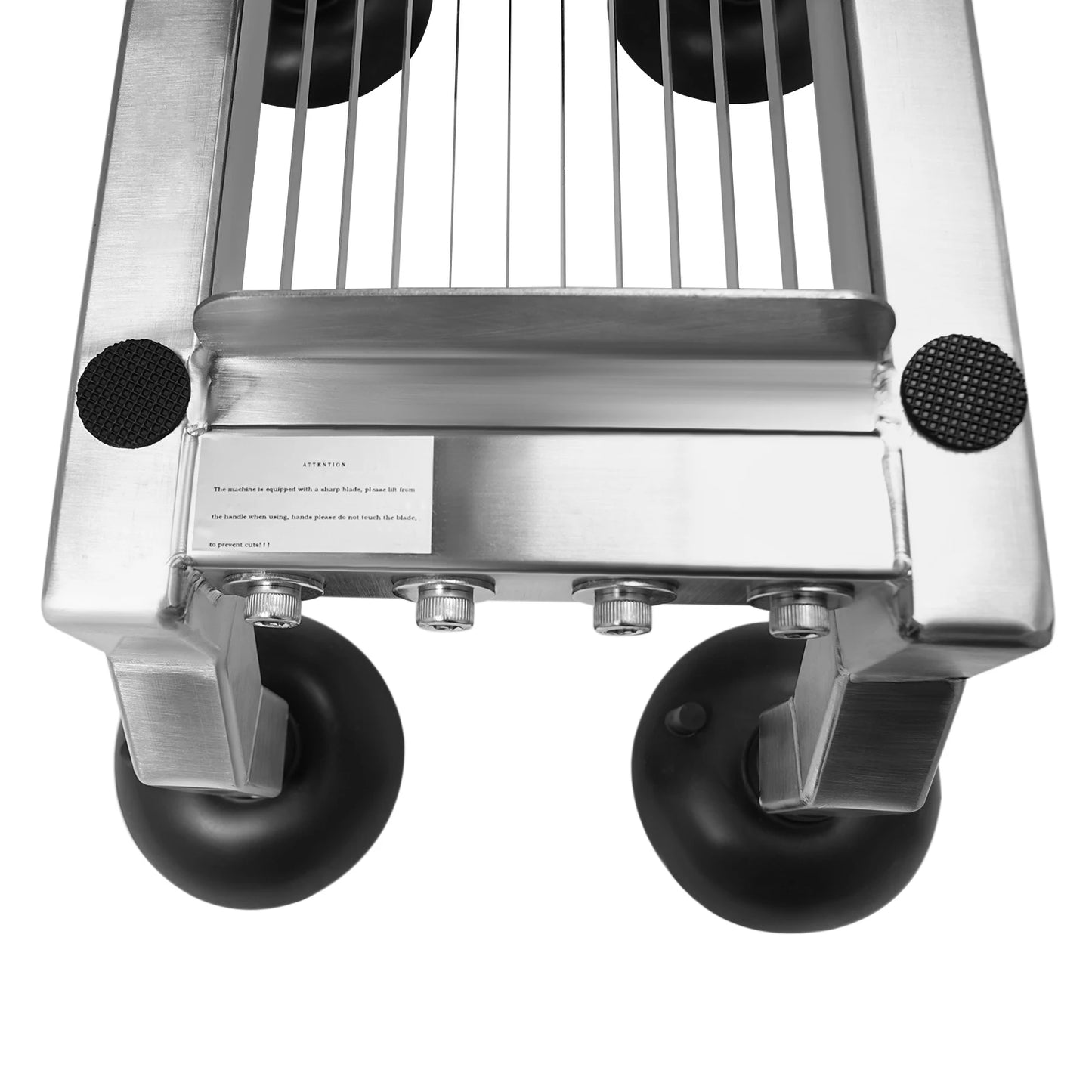 10mm Manual Cutter Stainless Steel Slicer With Suction Cups