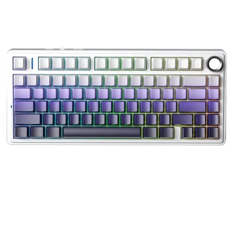 AULA F75 Pro Wireless Mechanical Gaming Keyboard . RGB Hot-Swappable Tri-Mode Keyboard