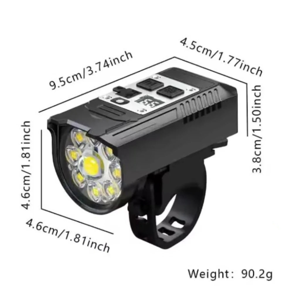 Rechargeable Front Light Bicycle Waterproof Headlamp