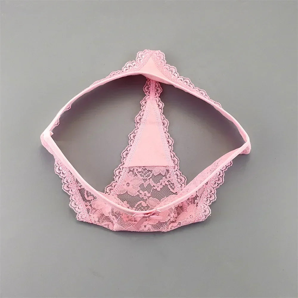 Soft Cotton Lace Thong Underwear for Everyday Comfort