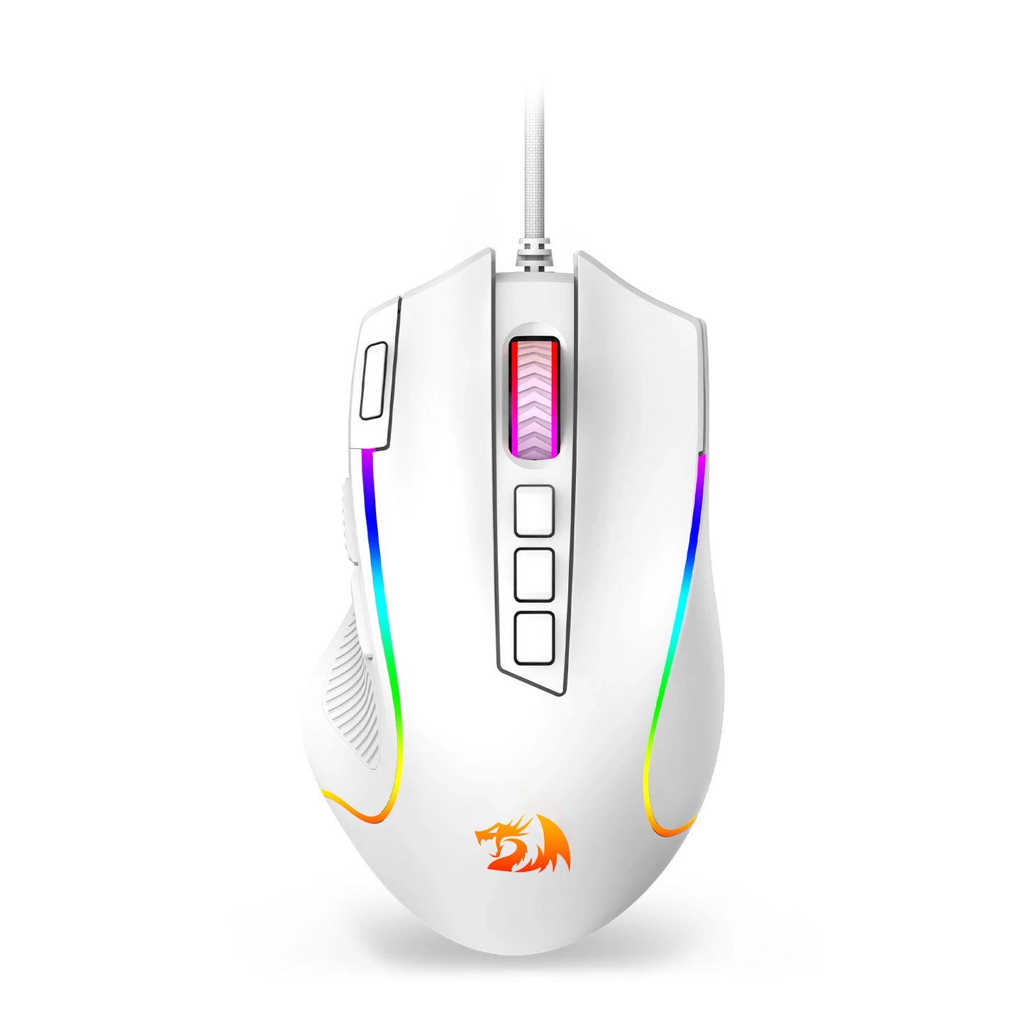 Rechargeable Wireless Ergonomic Mouse for Laptop & PC, Silent Click Bluetooth & 2.4GHz USB Mouse with Adjustable DPI