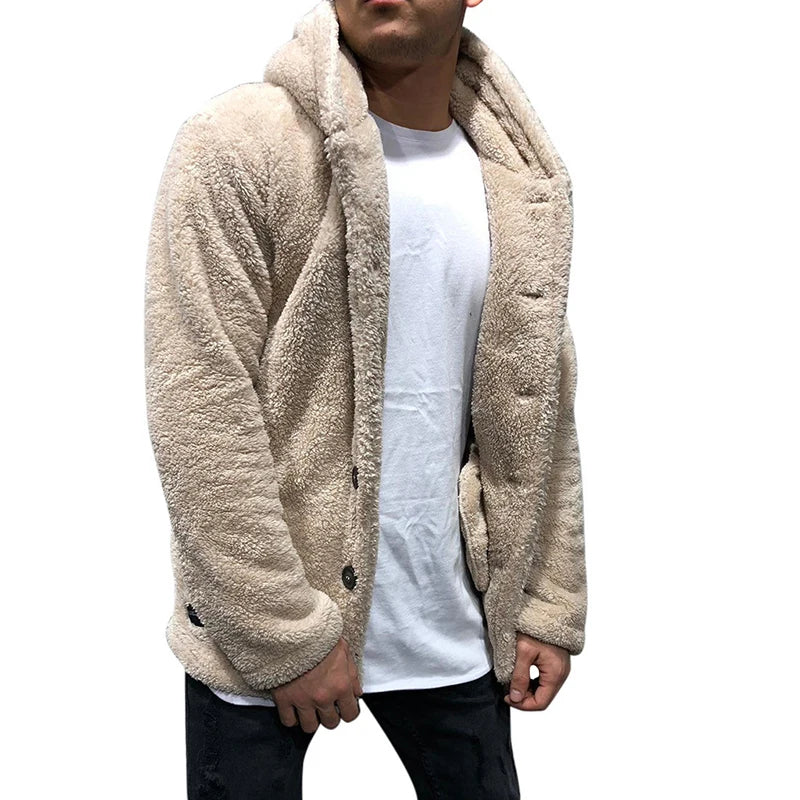 Men’s Cozy Hooded Winter Coat